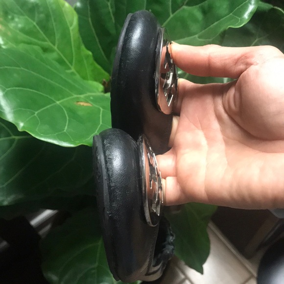 Black Reva Tory Burch Flats. - Picture 7 of 7